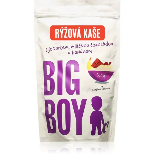 Big Boy Rýžová kaše Eko varianta rýžová kaše bez lepku příchuť Yoghurt By Tatiana 350 g
