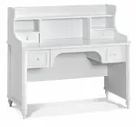 Psací stůl s nástavcem luxor - bílá