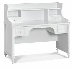 Psací stůl s nástavcem luxor - bílá