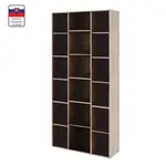 Vysoký regál dunaj typ 13 - dub sonoma