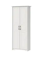 Předsíňová skříň marley - bílá/borovice