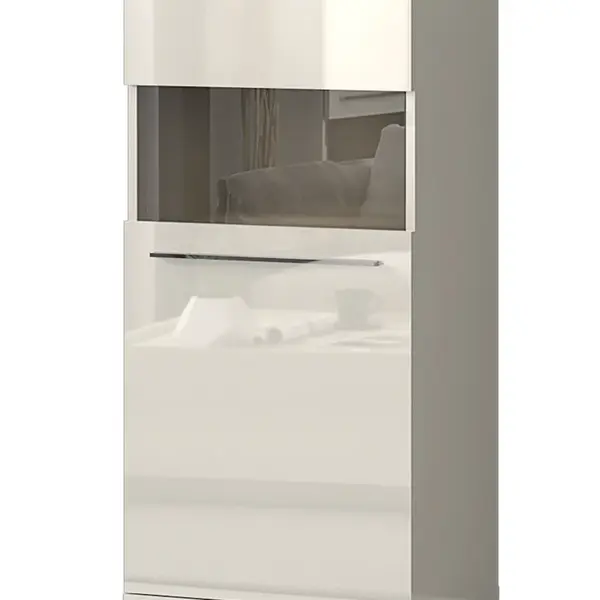 Jednodveřová vitrína tiana i - béžová