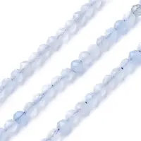 Natural Aquamarine Beads Strands