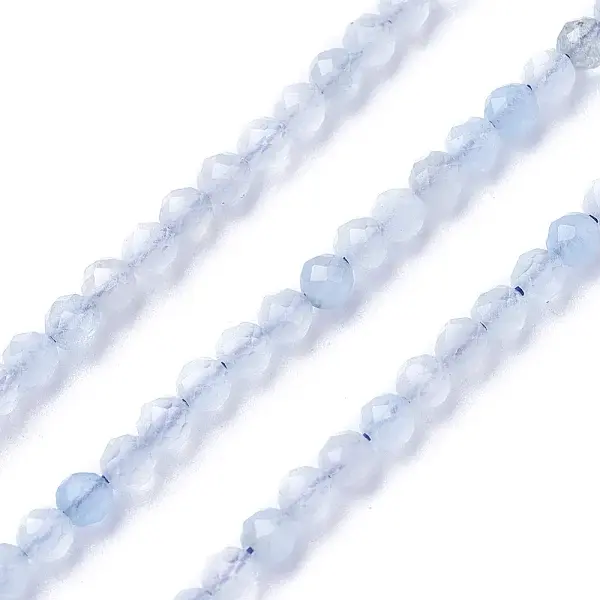 Natural Aquamarine Beads Strands