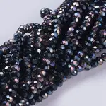 Electroplate Glass Beads Strands