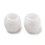 Opaque Acrylic European Beads