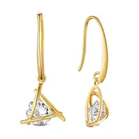 Brass Dangle Earrings