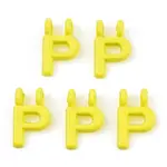 Rack Plating Spray Painted Alloy 2-Loop Link Pendants