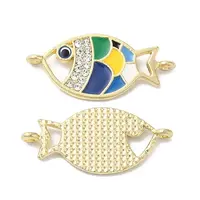 Alloy Enamel Links Connectors