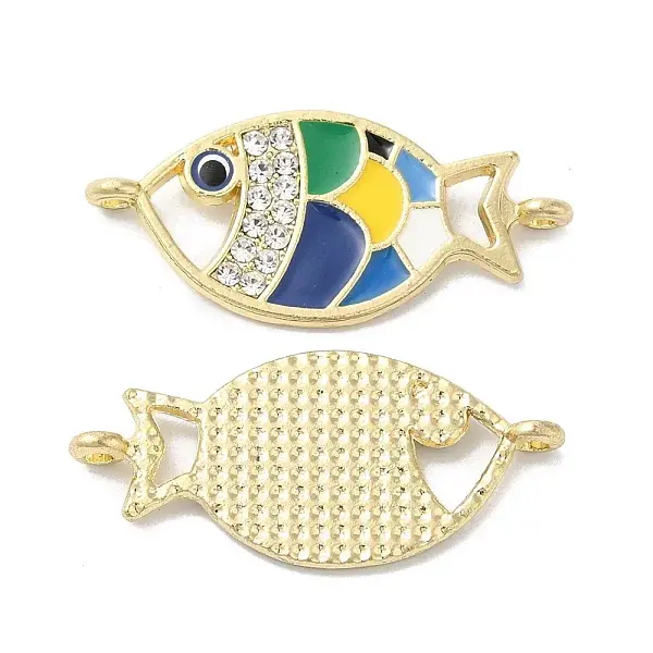 Alloy Enamel Links Connectors