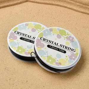 Round Elastic Crystal Thread