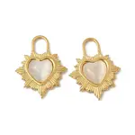 304 Stainless Steel Cat Eye Pendants