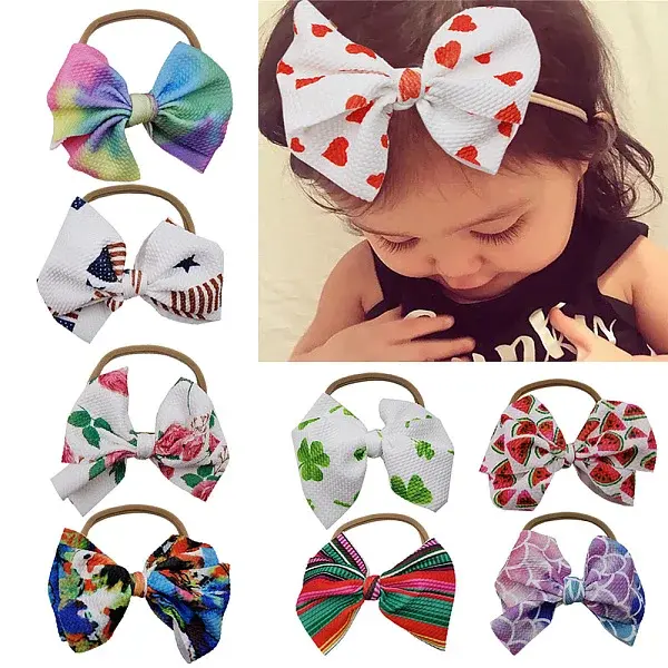 Nylon Elastic Baby Headbands