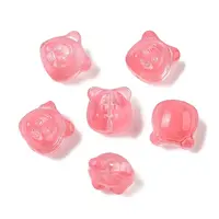 Transparent Spray Paint Glass Beads