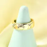 Ocean Theme Brass Micro Pave Cubic Zirconia Cuff Rings for Women