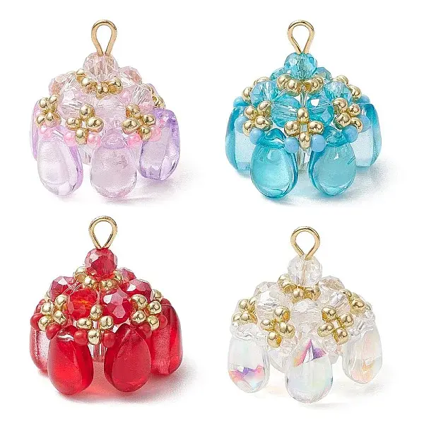 Glass & Seed Beads Pendants