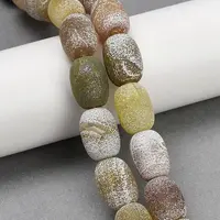 Natural Weathered Agate Beads Strands