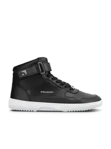 Barefoot tenisky Barebarics Zing - High Top - Black & White