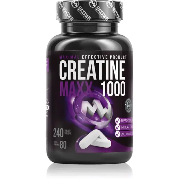Maxxwin Creatine Maxx 1000 tablety pro podporu tvorby svalové hmoty příchuť 240 tbl