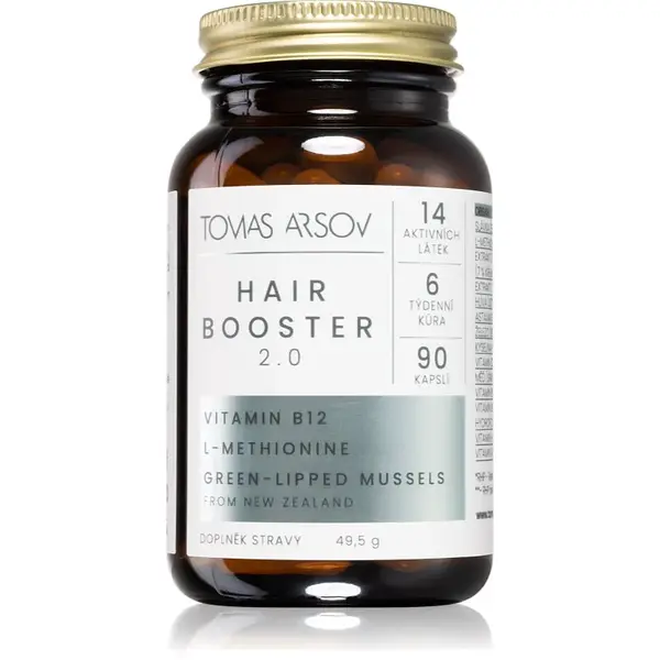 Tomas Arsov Hair Booster 2.0 kapsle pro vlasy, nehty a pokožku 90 cps