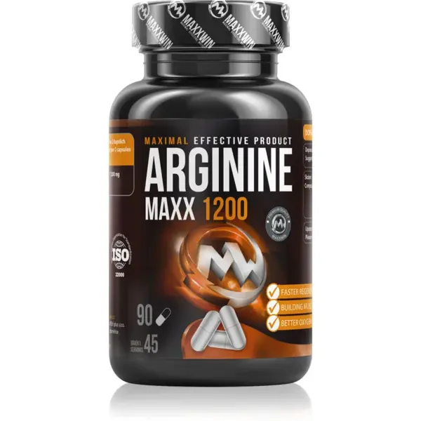 Maxxwin Arginine 1200 kapsle pro sportovce 90 cps