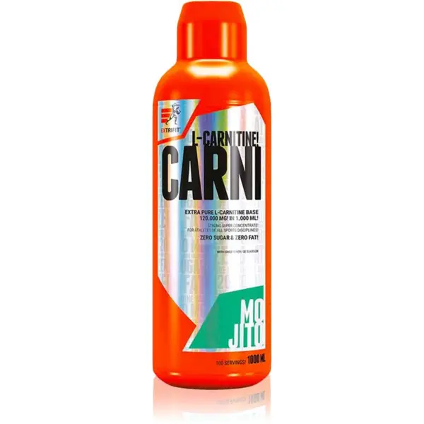 Extrifit Carni L-Carnitine 120 000 mg výživový doplnok pre športovcov príchuť Mojito 1000 ml