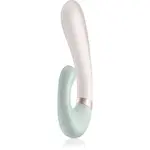 Satisfyer HEAT WAVE vibrátor so stimulátorom klitorisu Mint 19,8 cm