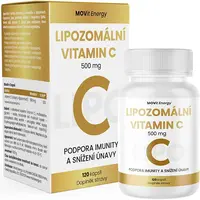 Movit Energy Lipozomálny Vitamín C 500 mg kapsuly na podporu imunitného systému, pre krásnu pleť a nechty 120 cps