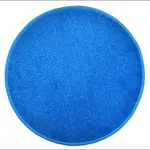 Eton svetlo modrý koberec guľatý - 57 cm
