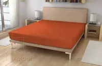 Jersey plachta - škoricová - 90x200cm