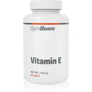 GymBeam Vitamin E kapsle pro podporu ochrany buněk před oxidativním stresem 72 g