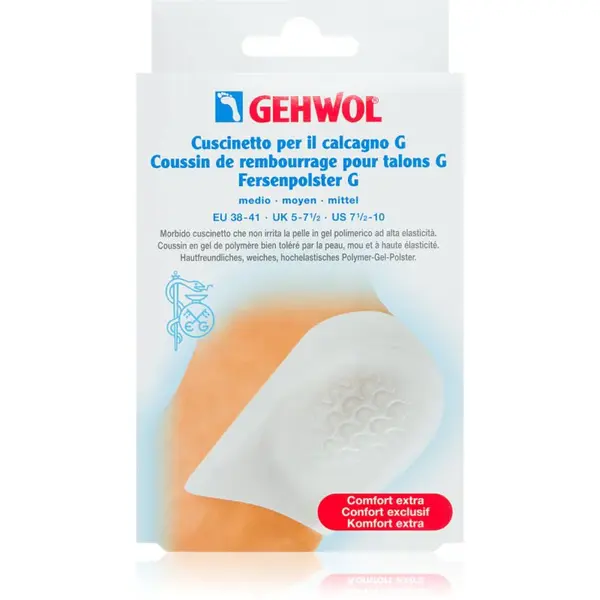 Gehwol Ochranný polštářek na patu ochranný polštářek velikost 38-41 2 ks