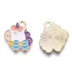 Alloy Enamel Pendants