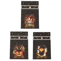 50Pcs Rectangle Halloween Candy Plastic Bags