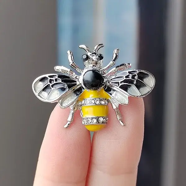 Bees Enamel Pins