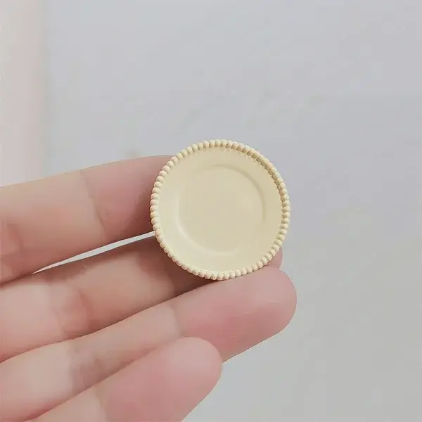 Spray Printed Alloy Plates Miniature Ornaments