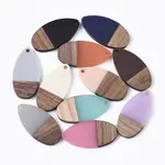 Resin & Walnut Wood Pendants