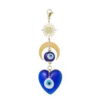 Handmade Evil Eye Lampwork Pendant Decorations