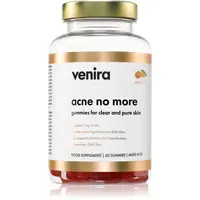 Venira Acne No More žuvacie medvedíky pre krásnu pleť príchuť Citrus 60 ks