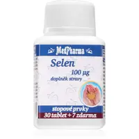 MedPharma Selen 100 µg tablety pre správne fungovanie organizmu a normálny stav vlasov a nechtov 37 tbl