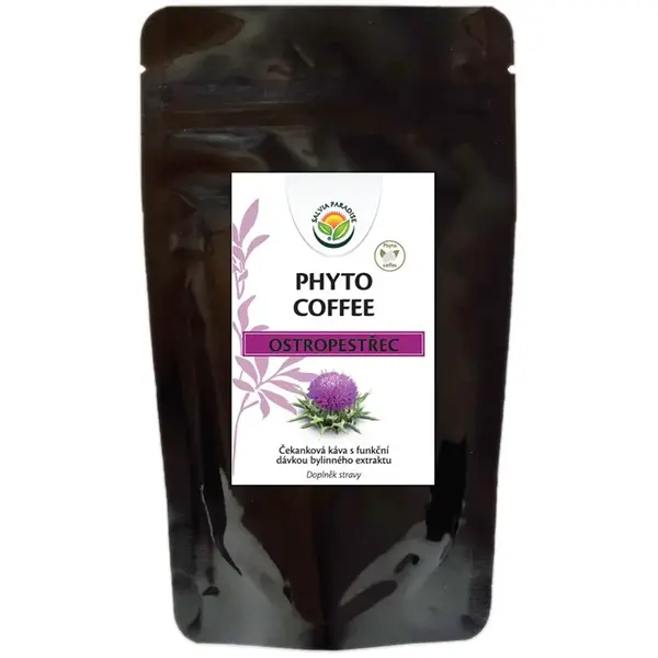 Salvia Paradise Phyto coffee Pestrec mletá káva bez kofeínu s extraktom z koreňa čakanky 100 g