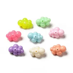 Macaron Color Opaque Acrylic Beads