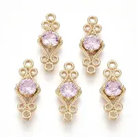 Golden Tone Brass Links Connectors