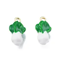 Brass Enamel Pendants
