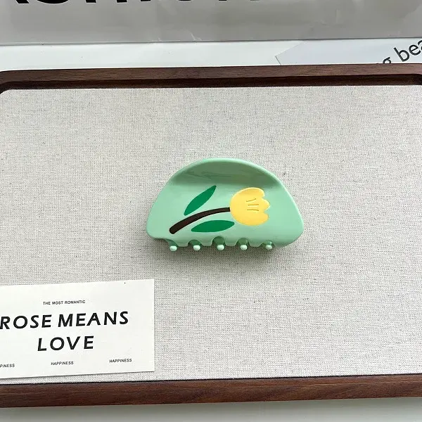 Cellulose Acetate Claw Hair Clips