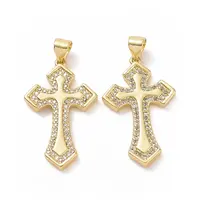 Brass Cubic Zirconia Pendants