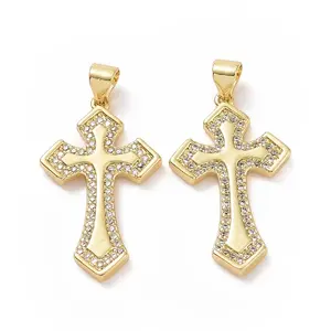 Brass Cubic Zirconia Pendants