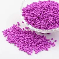 8/0 3mm Baking Paint Glass Seed Beads Loose Spacer Beads