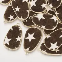 Eco-Friendly Cowhide Leather Pendants
