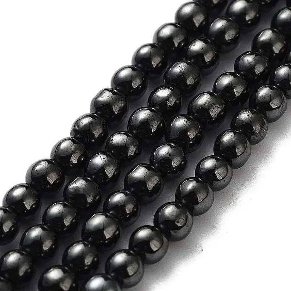 Non-Magnetic Synthetic Hematite Beads Strands